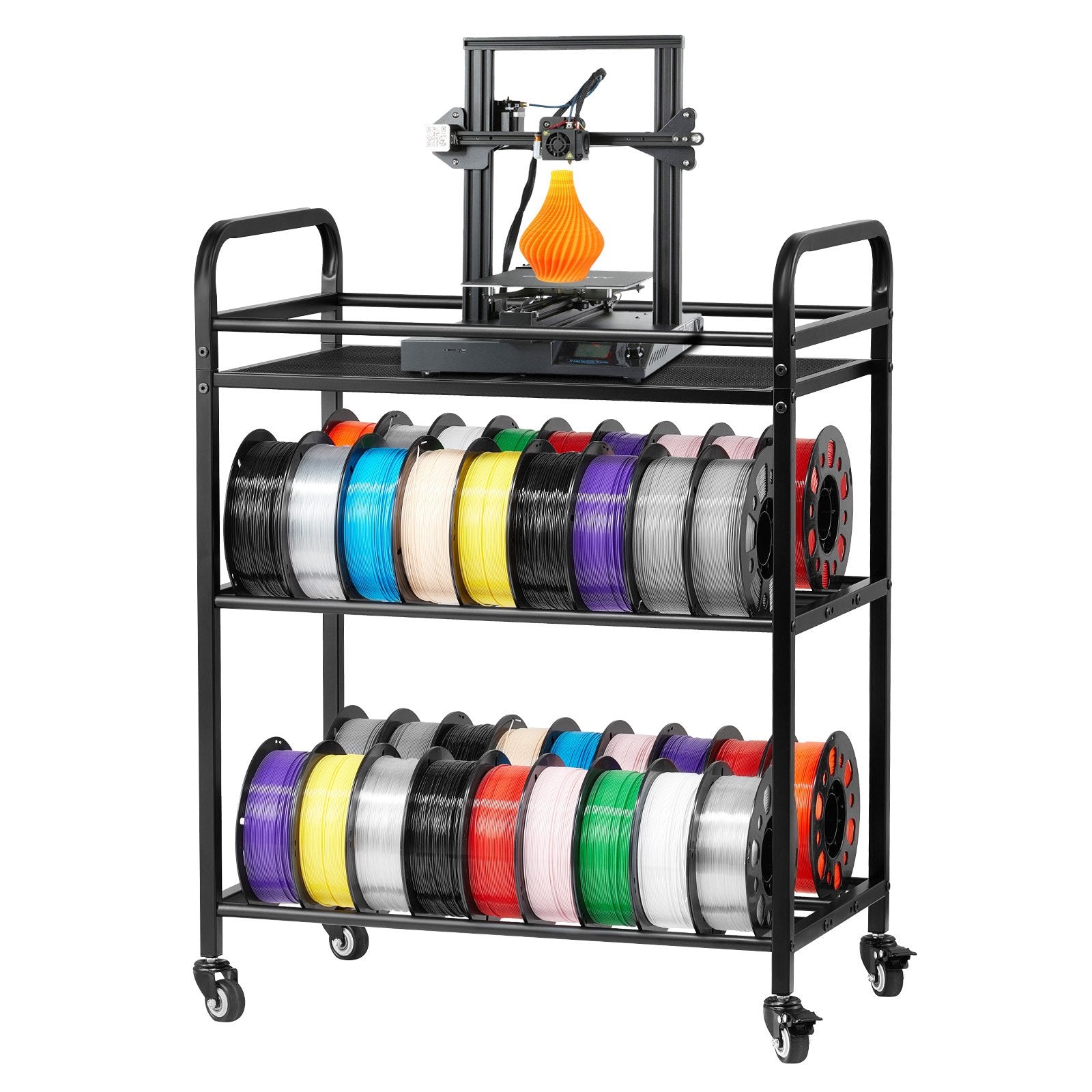 3D Printer Filament Storage Rack, 3 Tier Heavy Duty Storage Shelf ( Shelf Only)