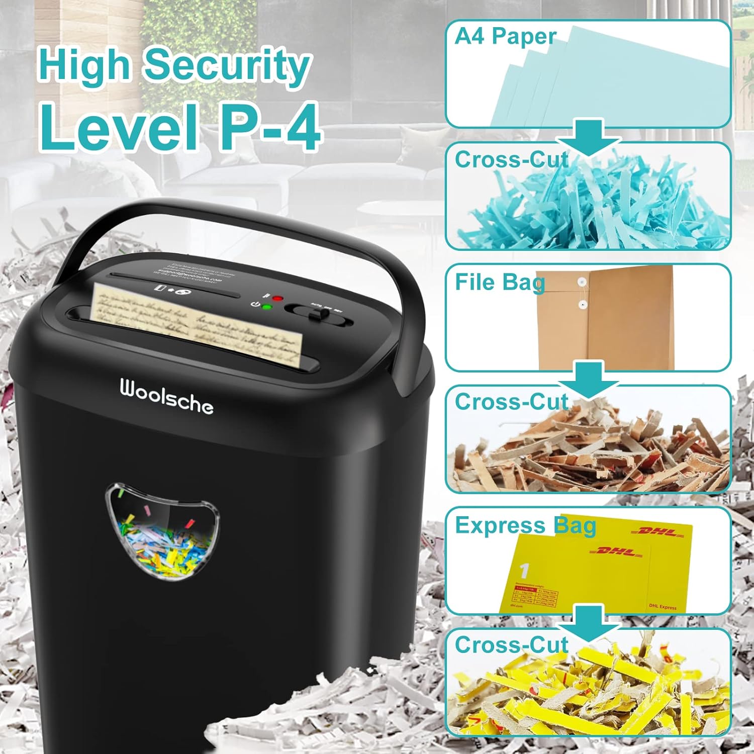 Paper Shredder, 14-Sheet