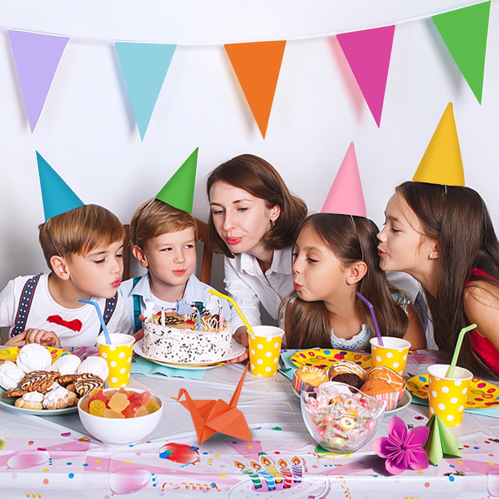 132 Sheets Colored Card Stock