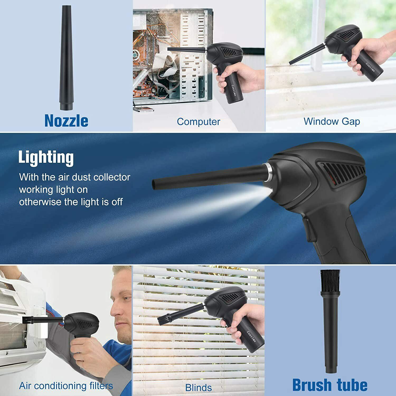 Rechargeable Air Duster For PC-Keyboard