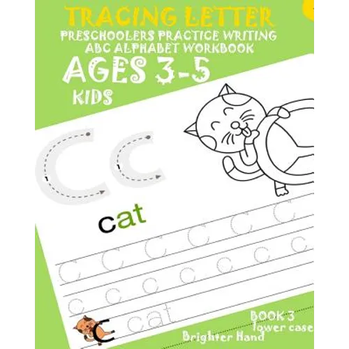 *tracing Letter: Preschoolers Practice Writing*ABC*Alphabet Workbook, KIDS AGES3+