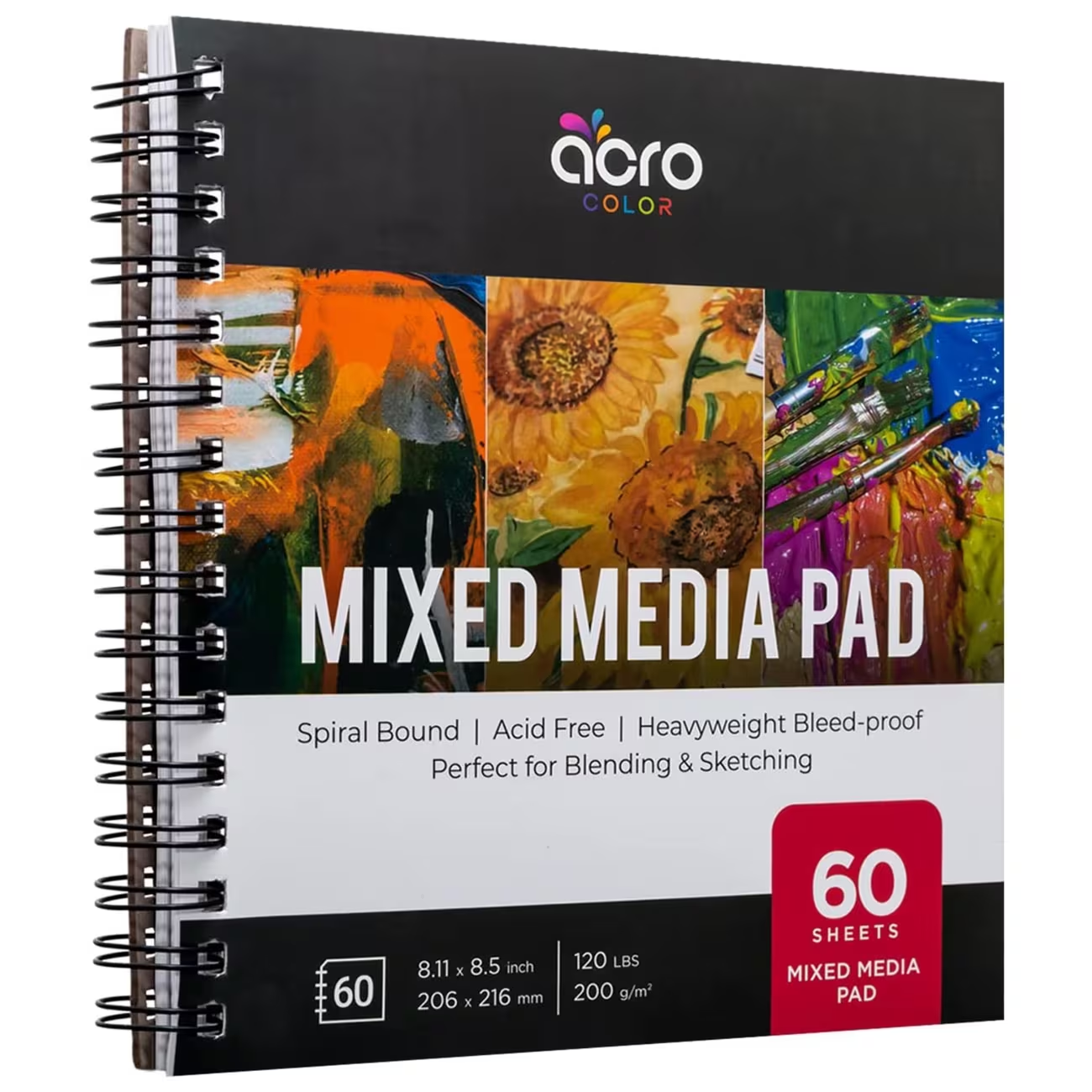 Mixed Media Sketchpad 8.11" x 8.5"