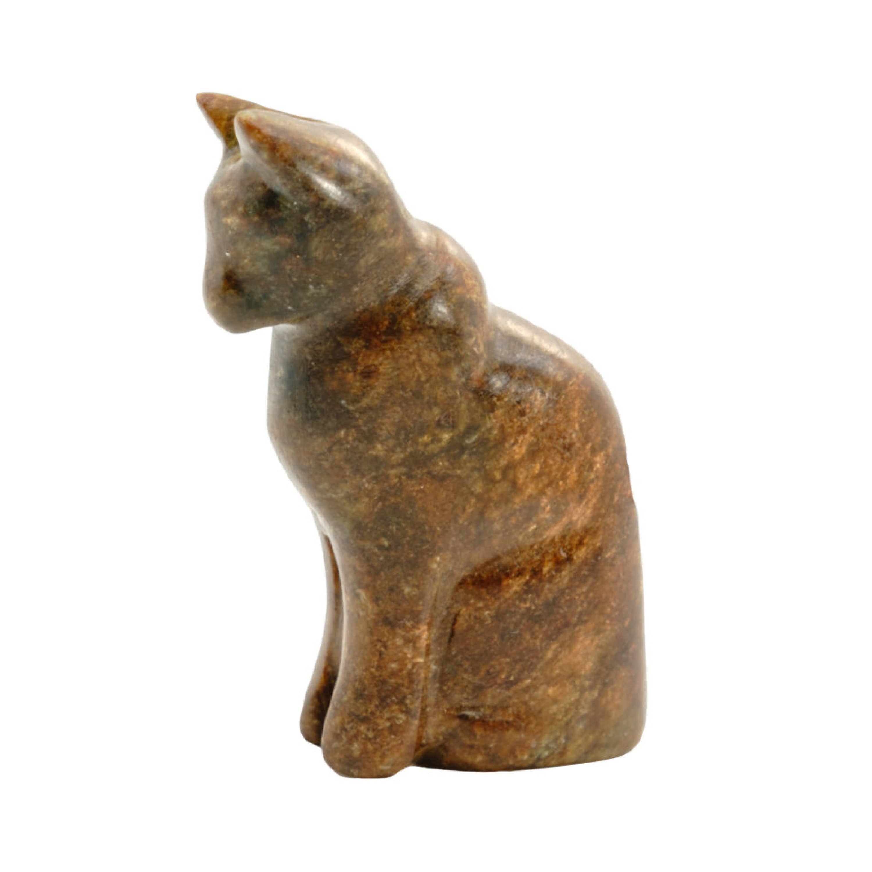 Cat Soapstone Carving Kit for Kids