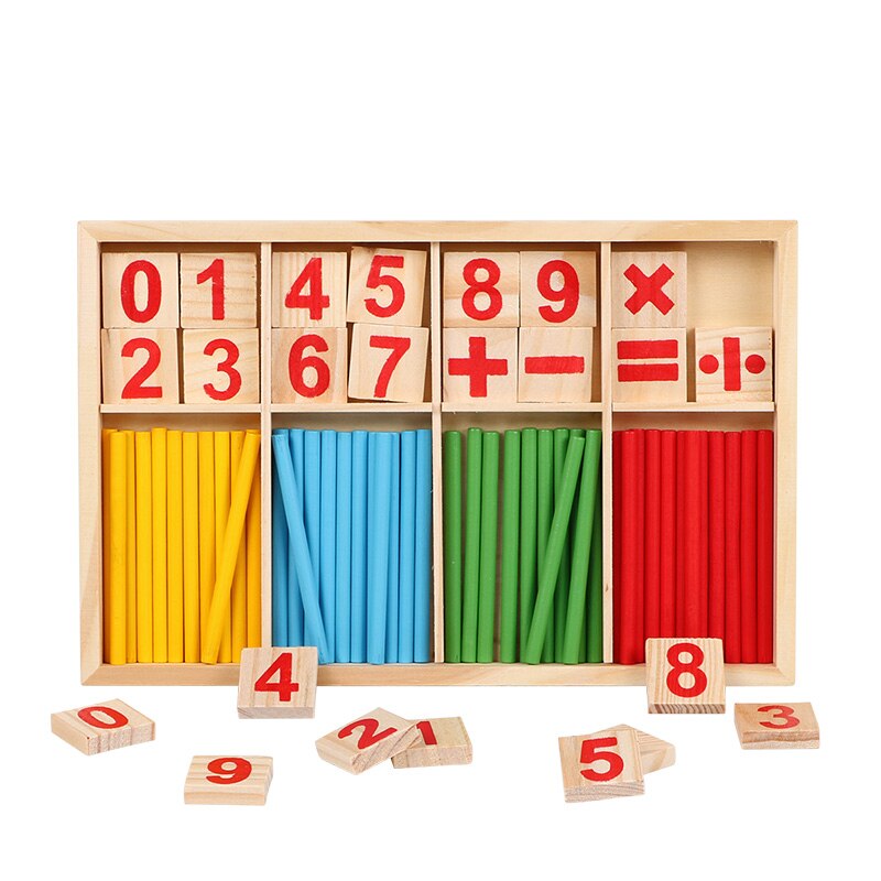 Wooden Montessori Math Learning Aid