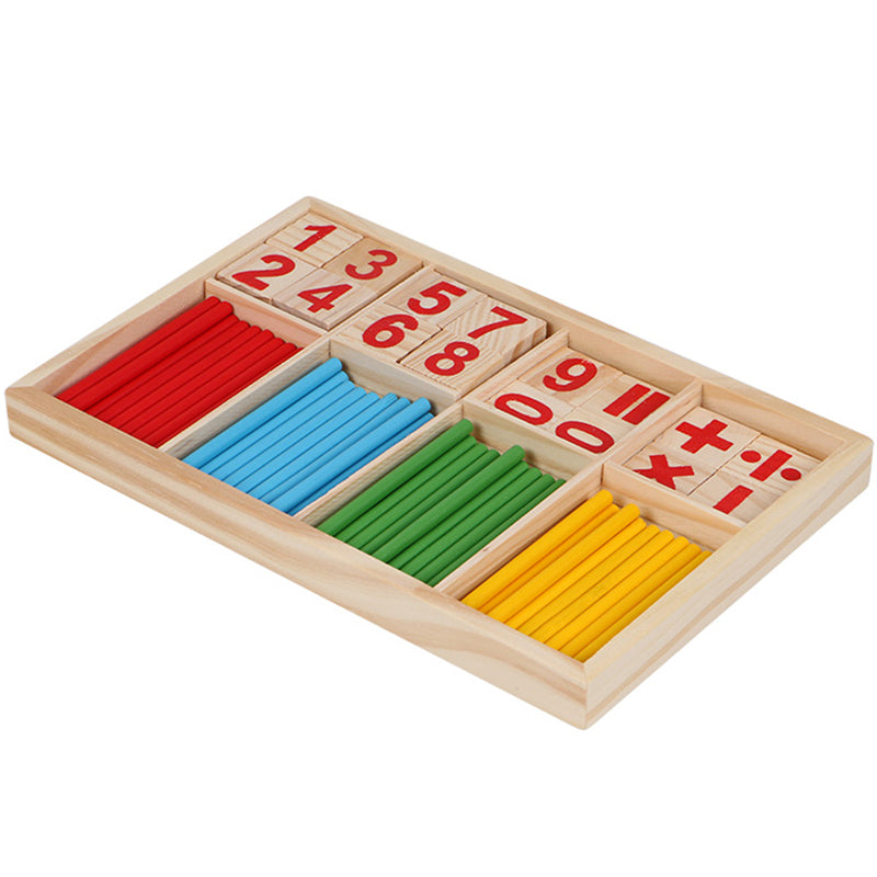 Wooden Montessori Math Learning Aid