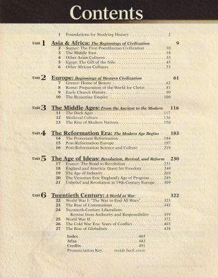 Abeka World History and Cultures in Christian Perspective, Third Edition (Used)