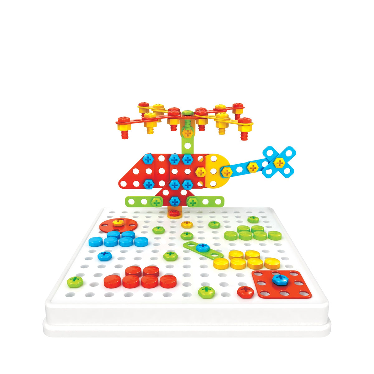 CREATE, DRILL & BUILD STEAM Activity Set Develop hand-eye coordination, along with fine and gross motor skills