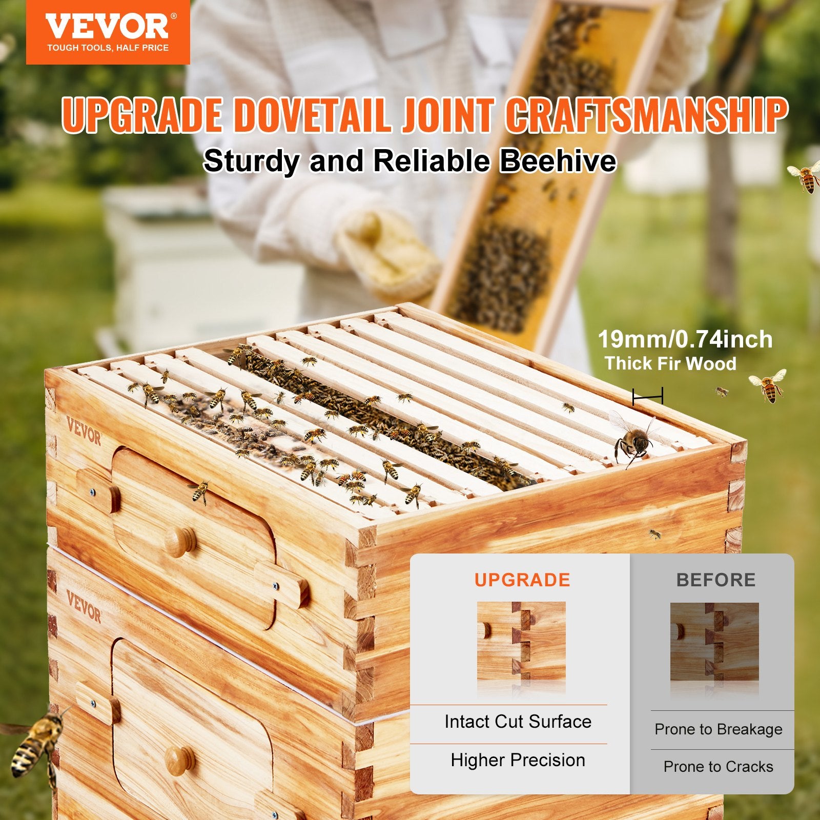 20 Frame Bee Hives Starter Kit