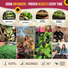 Organo Republic 25 Most Popular Vegetable Seeds Variety Pack