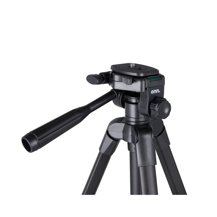 onn. Focus 52-Inch Adjustable Aluminum Tripod