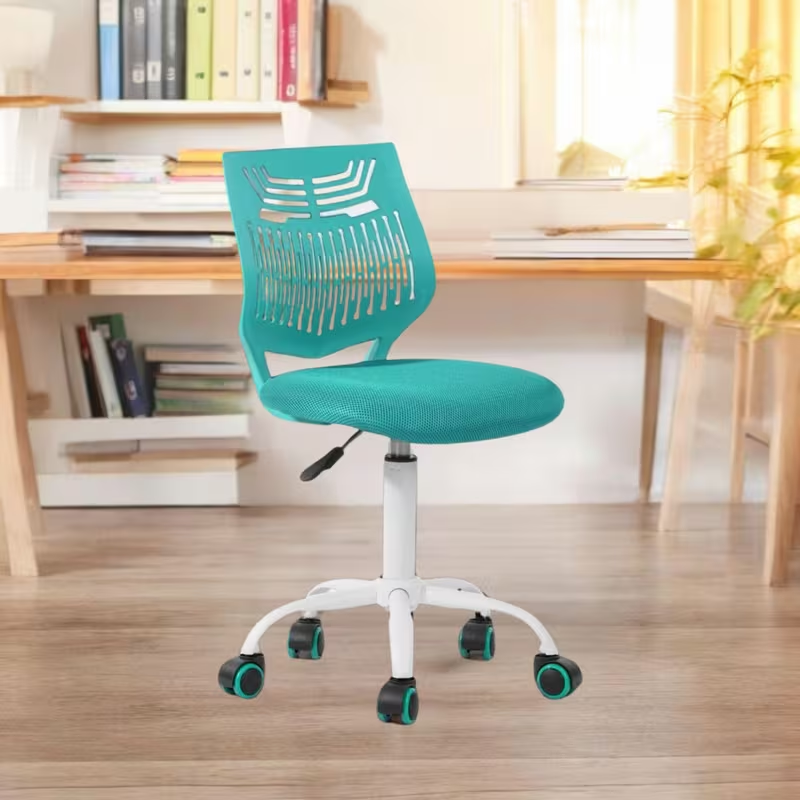 Choose Your Color Pink Green or Purple Height-Adjustable Swivel Student Desk Chair with Mesh Back and Padded Seat