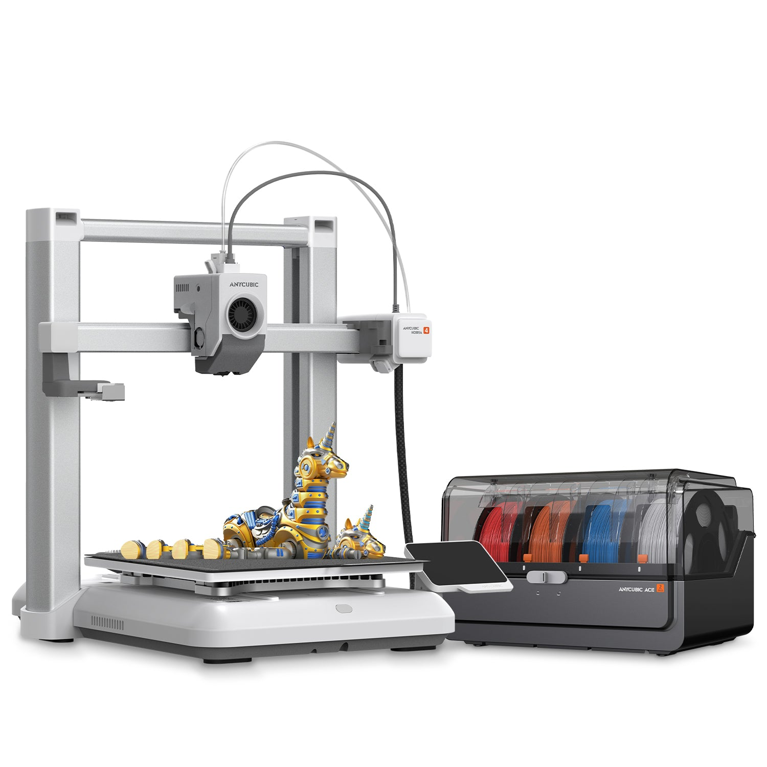 Anycubic Kobra 4 Combo 3D Printer With 2 Year Product Protection Plan