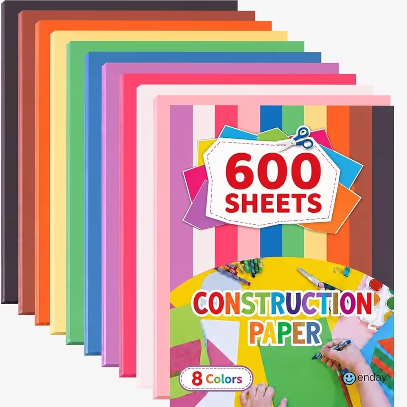 Construction Paper 600 Sheets