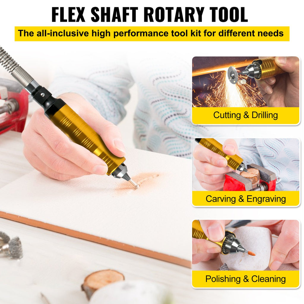 VEVOR Flex Shaft Grinder/Rotary Carver