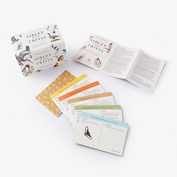 Sibley Birder's Trivia Game – 400 Questions | North American Bird Science & Educational Game