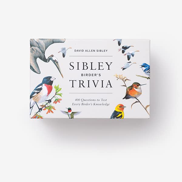 Sibley Birder's Trivia Game – 400 Questions | North American Bird Science & Educational Game