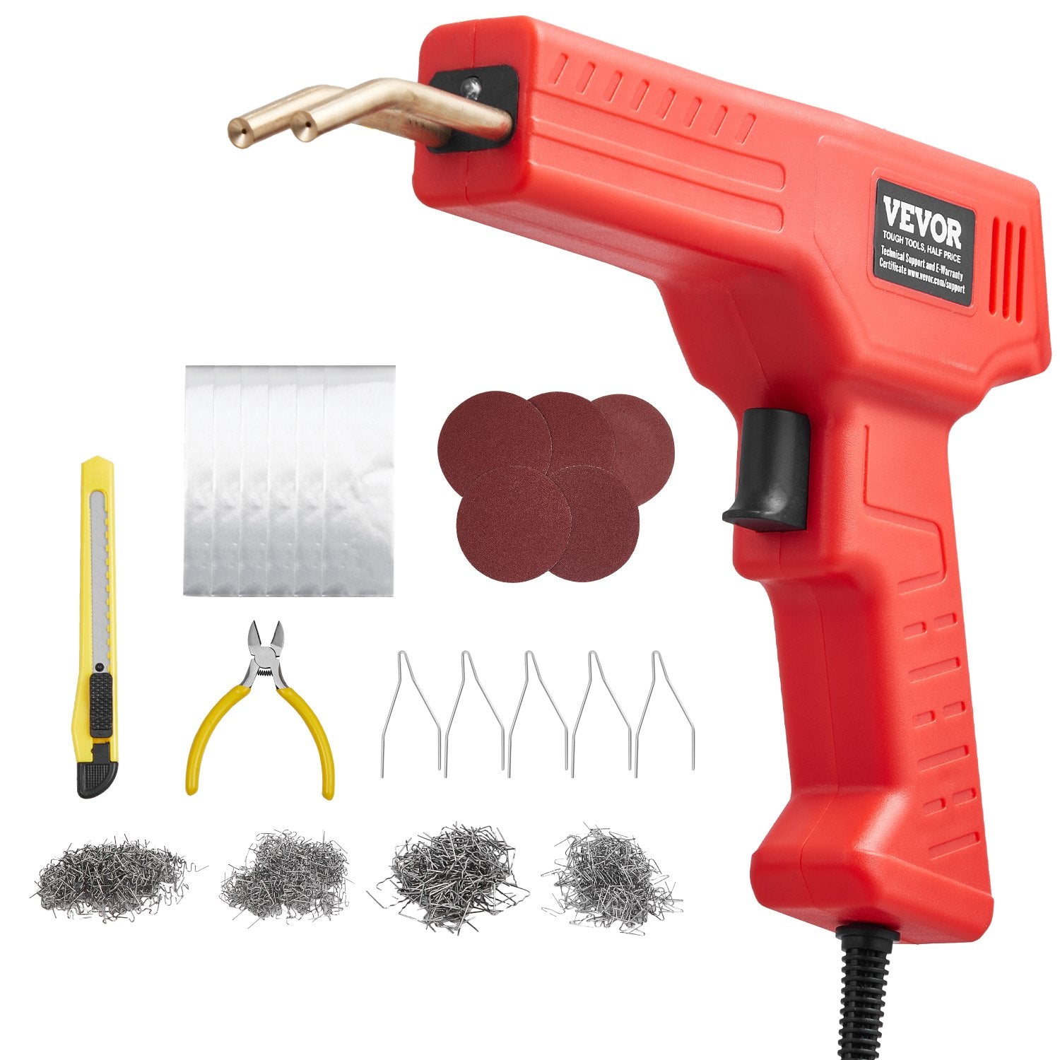 Plastic Welder, 100W Plastic Welding Gun With 800PCS Hot Staples