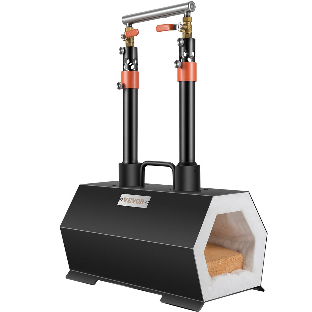Propane Forge Portable, Double Burner Tool And Knife Making