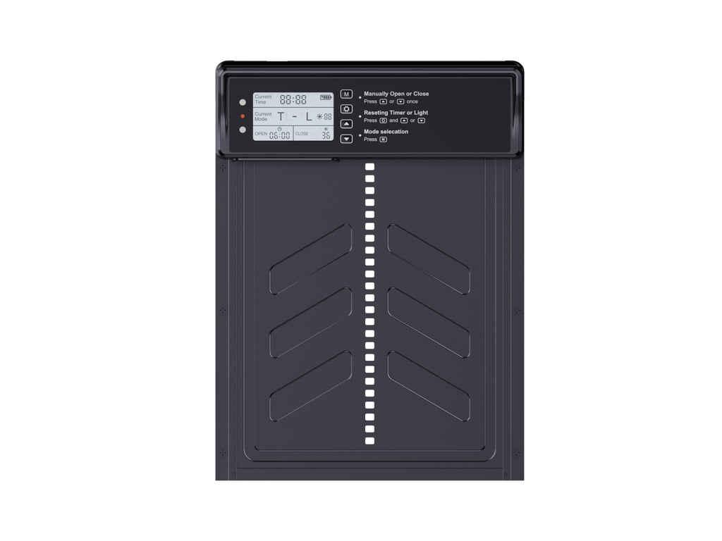 Remote Control Timing Alarm Solar Chicken House Door