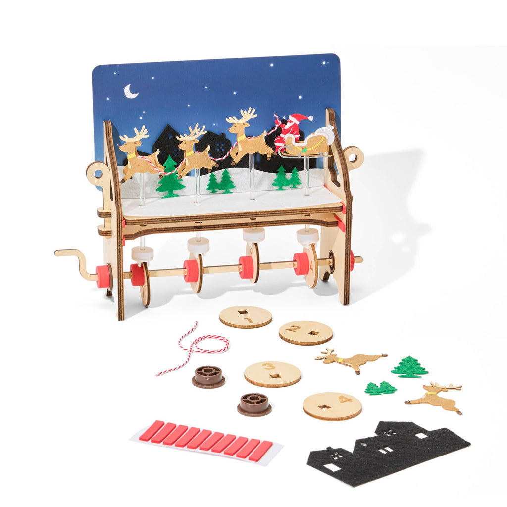 Santa's Sleigh Automation Engineering Kit for Kids