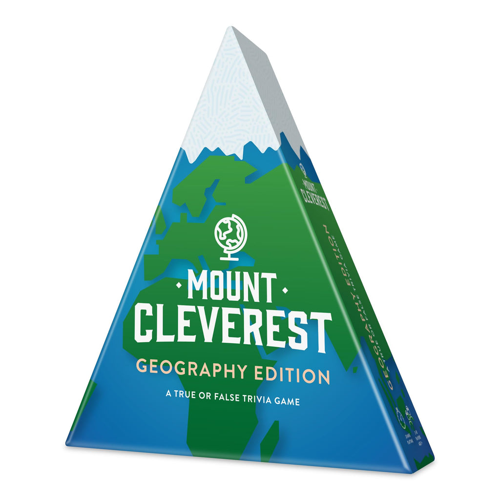 Mount Cleverest® Geography Edition | True or False Trivia Game