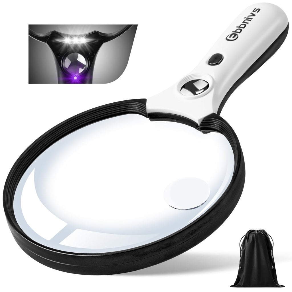 Large Magnifying Glass with Light