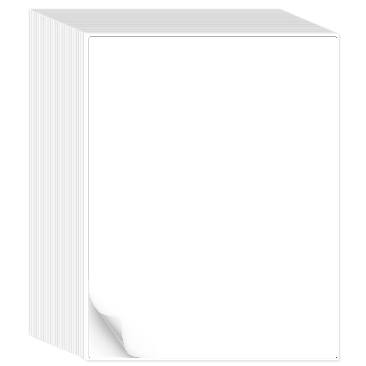 Sticker Paper Label Paper 500 Matte Sheets