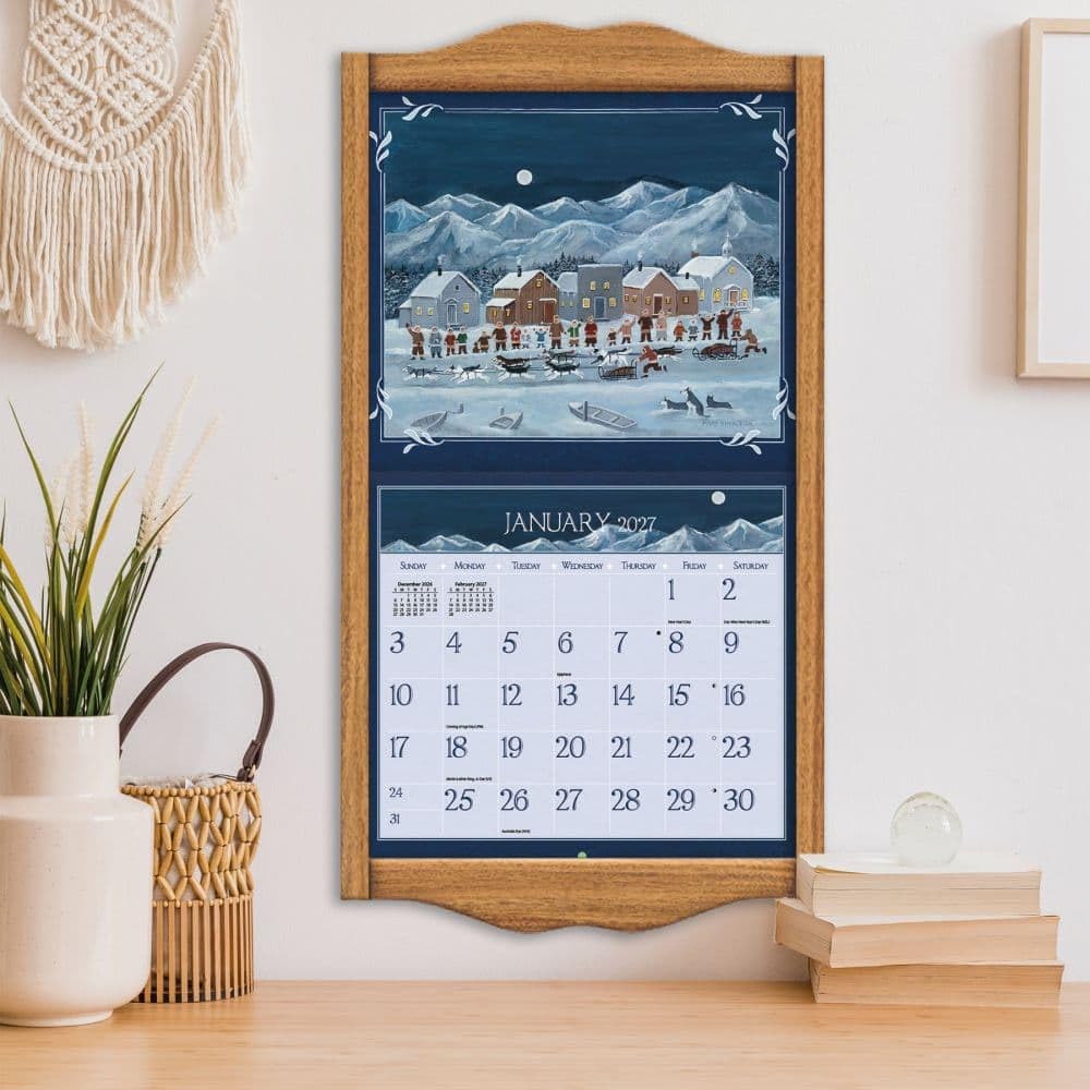 Lang Folk Art Special Edition 2027 Wall Calendar by Mary Singleton