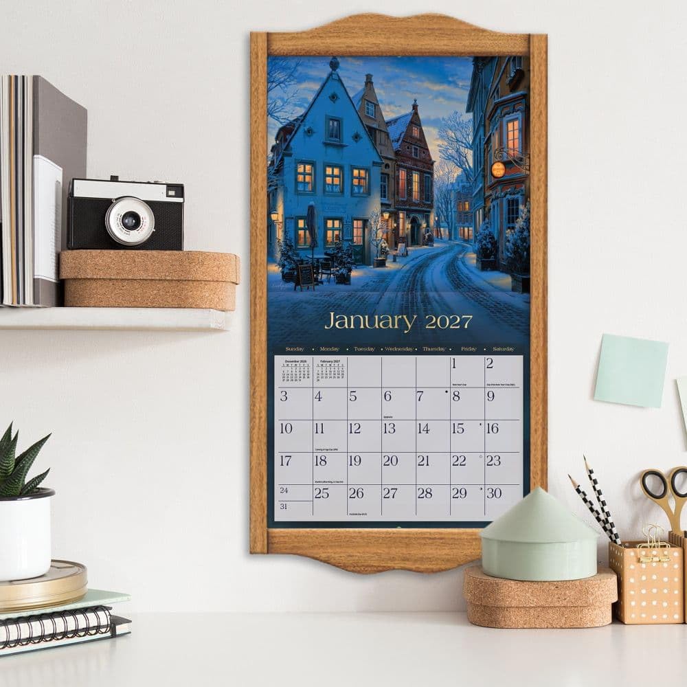 Around the World Special Edition 2027 Wall Calendar by Evgeny Lushpin