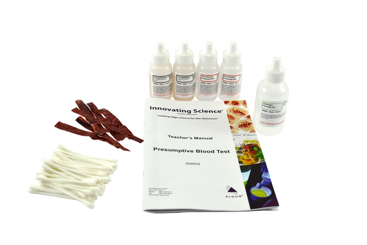 ALDON Innovating Science Forensic Chemistry: Presumptive Blood Test Kit