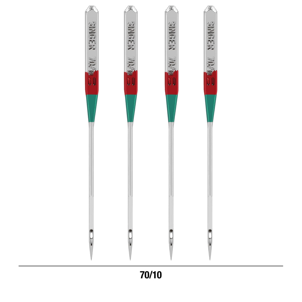 SINGER Universal Needles, 70/10, 5Ct, for Sheer & Lightweight Fabrics