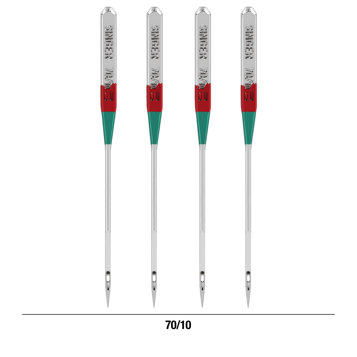 SINGER Universal Needles, 70/10, 5Ct, for Sheer & Lightweight Fabrics