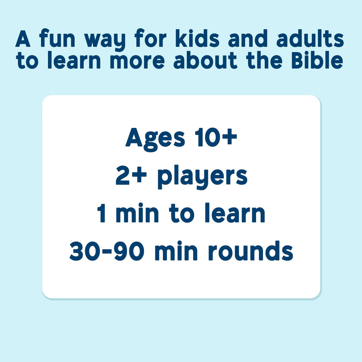 Bible Trivia Card Game – 300 Cards &amp; 500+ Questions | Christian Educational Game for Ages 10+