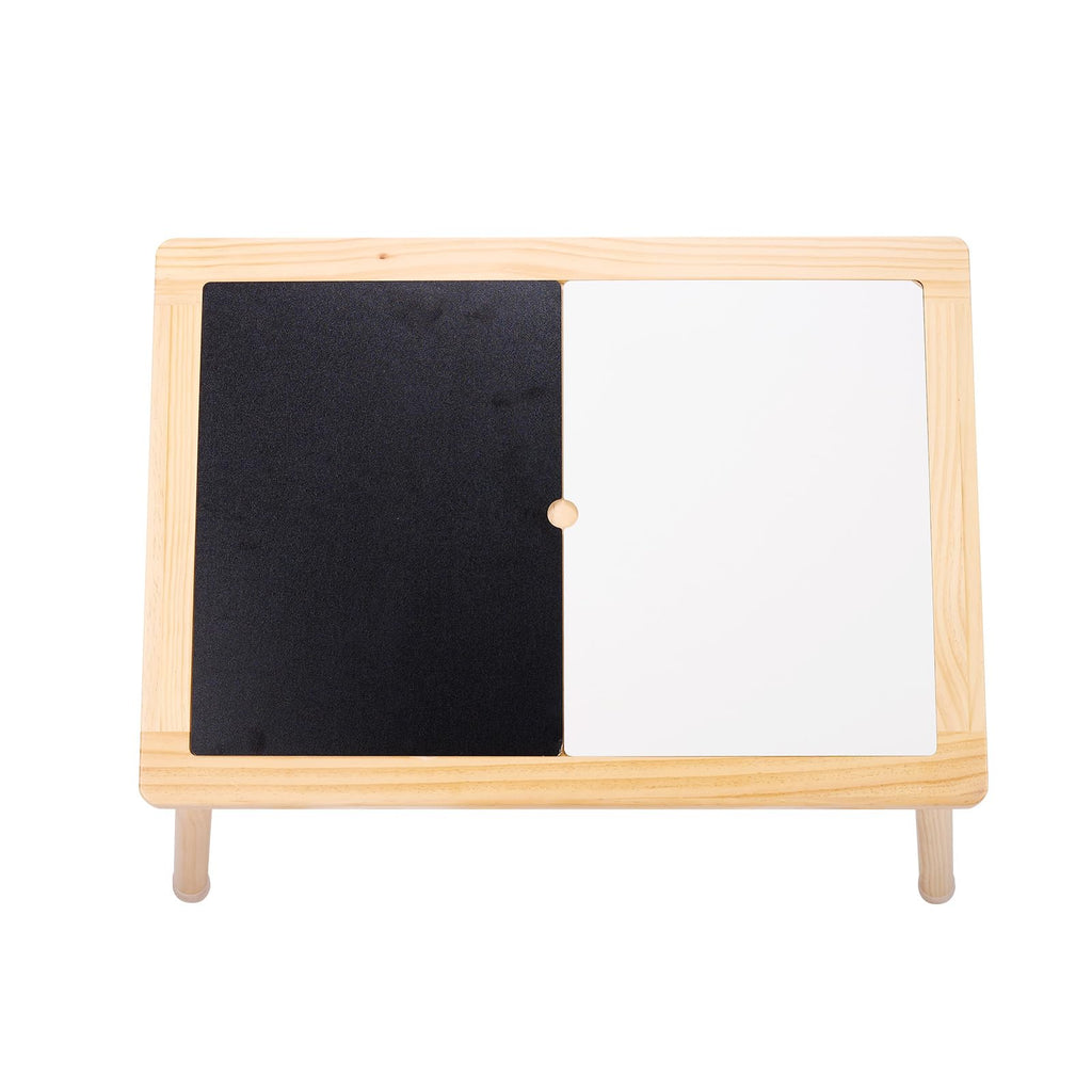 Kids Wooden Sensory Activity Table & 2 Stools
