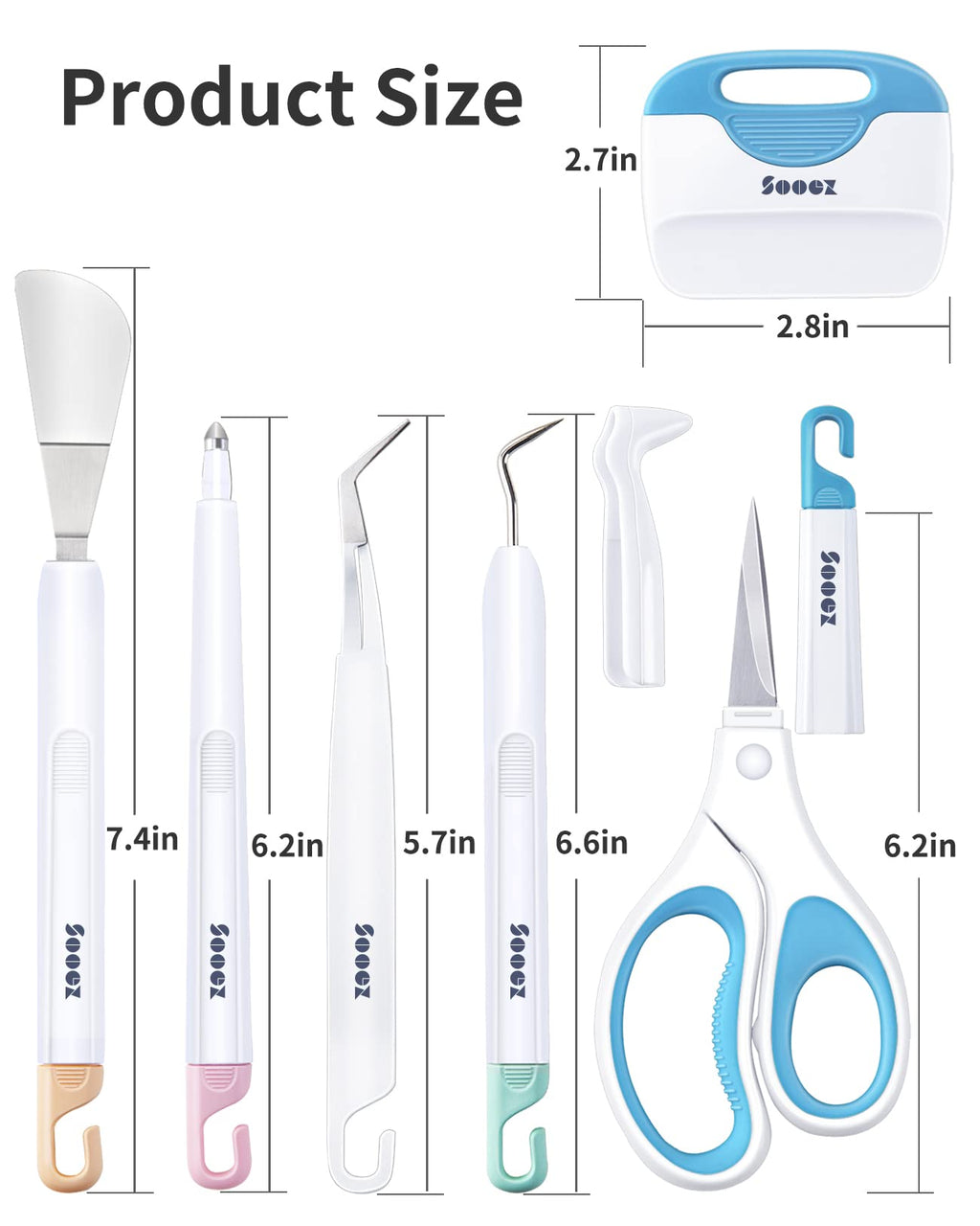Weeding Tools for Vinyl, 6PCS Basic Tools Set