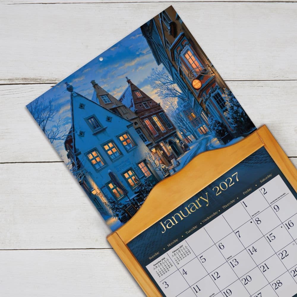 Around the World Special Edition 2027 Wall Calendar by Evgeny Lushpin