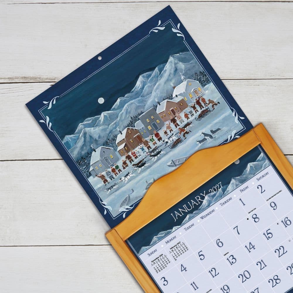 Lang Folk Art Special Edition 2027 Wall Calendar by Mary Singleton