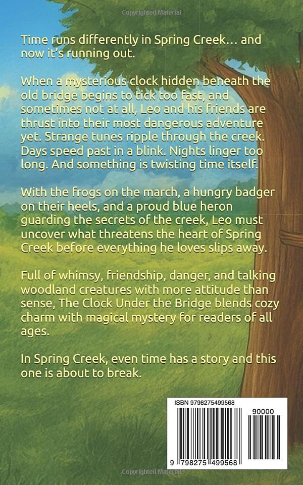 The Clock Under the Bridge: Book 3 of The Spring Creek Tales, Paperback