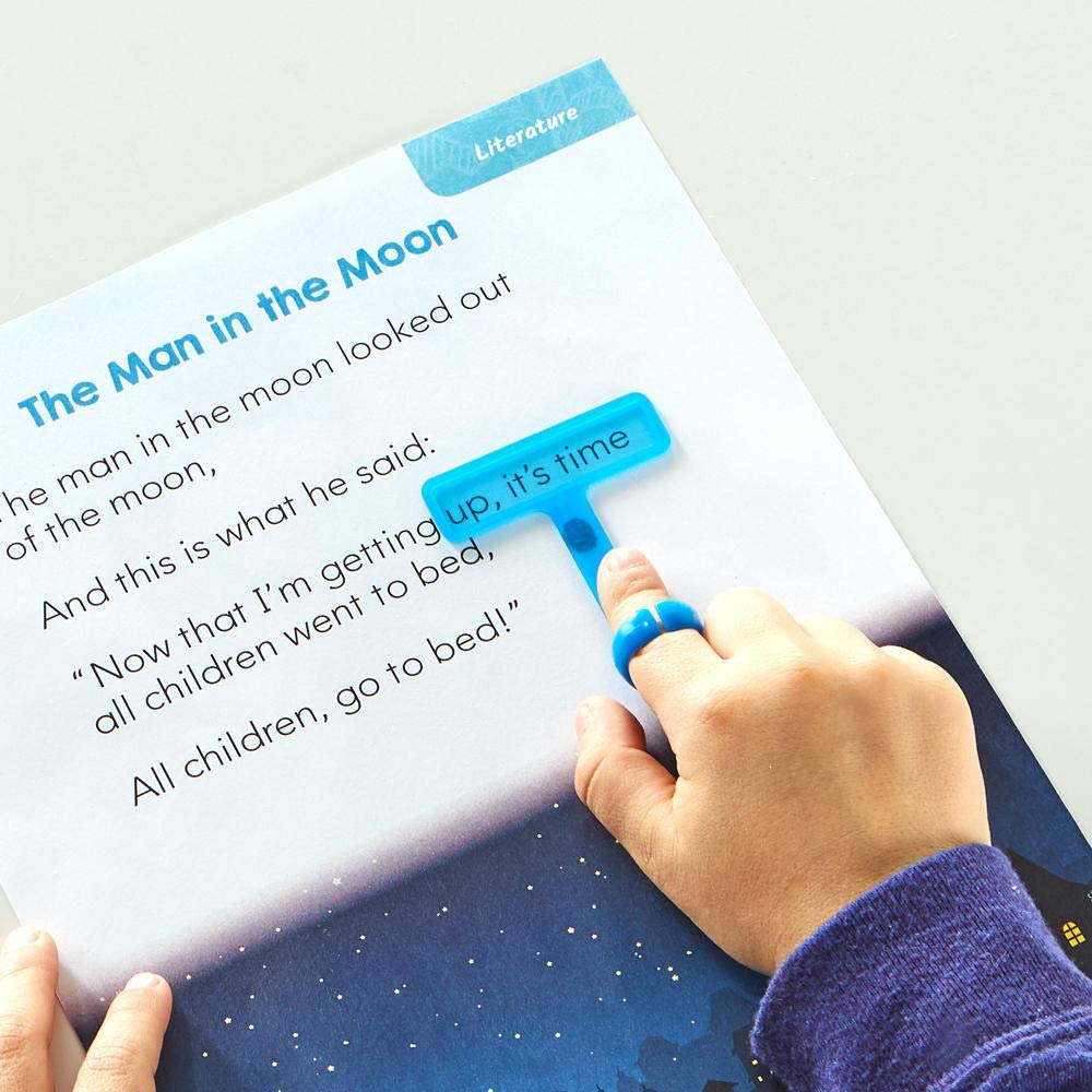 hand2mind FingerFocus Highlighter, Guided Reading Strips