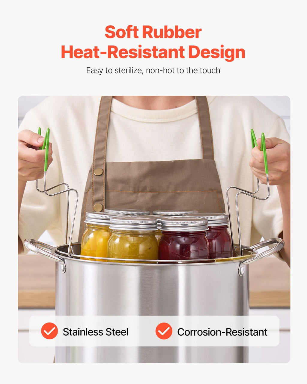 Water Bath Canning Supplies Starter Kit 9 PCS Stainless Steel