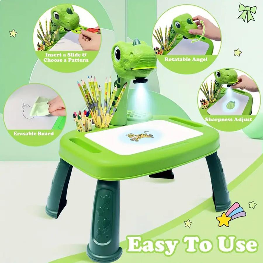 Dinosaur Projector Drawing Table