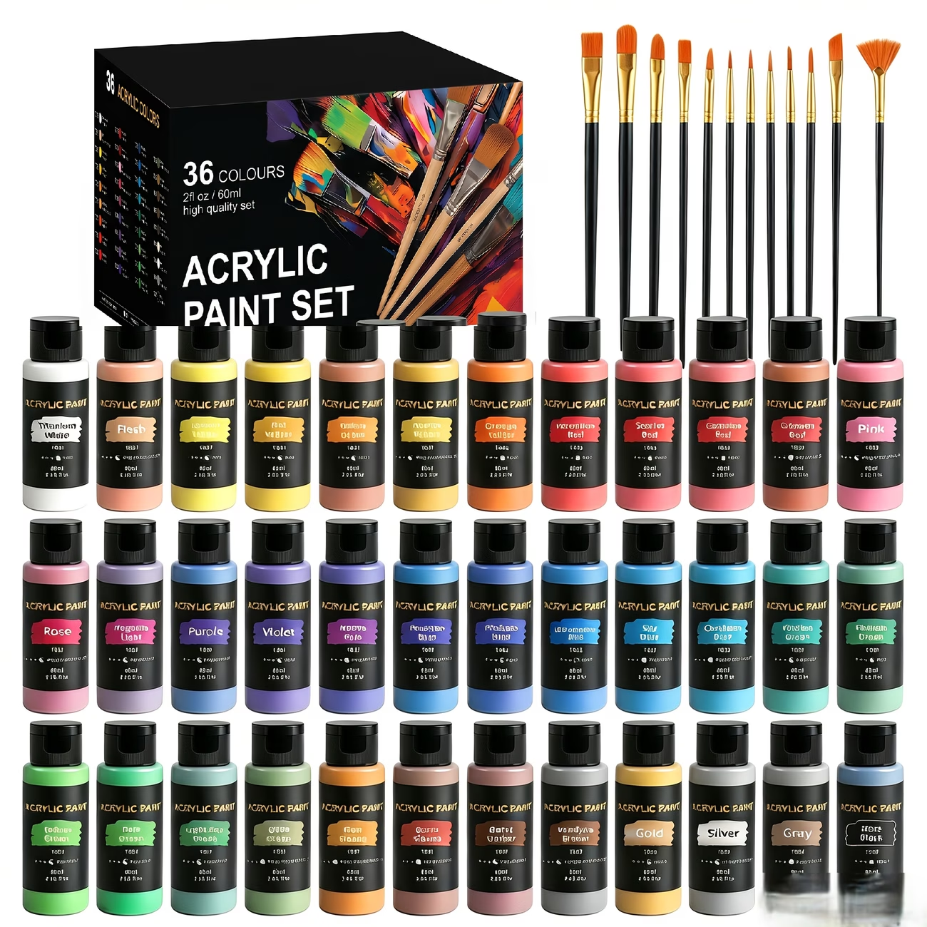 Acrylic Paint Set