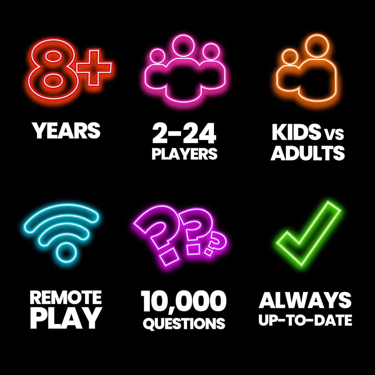 Outsmarted App-Connected Live Quiz Show Board Game - 2026 Edition, Ages 8+