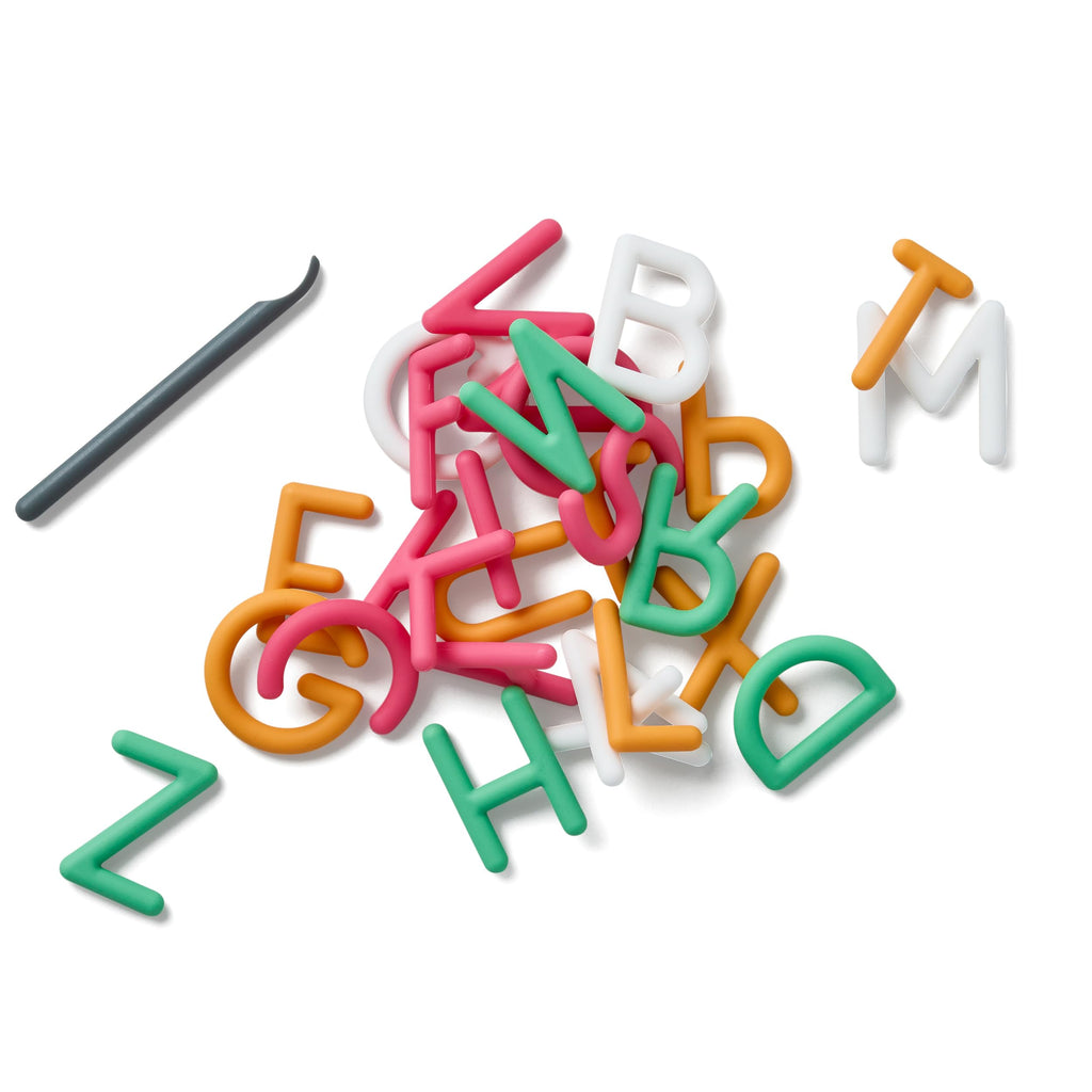 PushPeel ABC Tracing Puzzle Board Pre-Writing & Fine Motor Skills – Quiet Sensory – Uppercase Alphabet