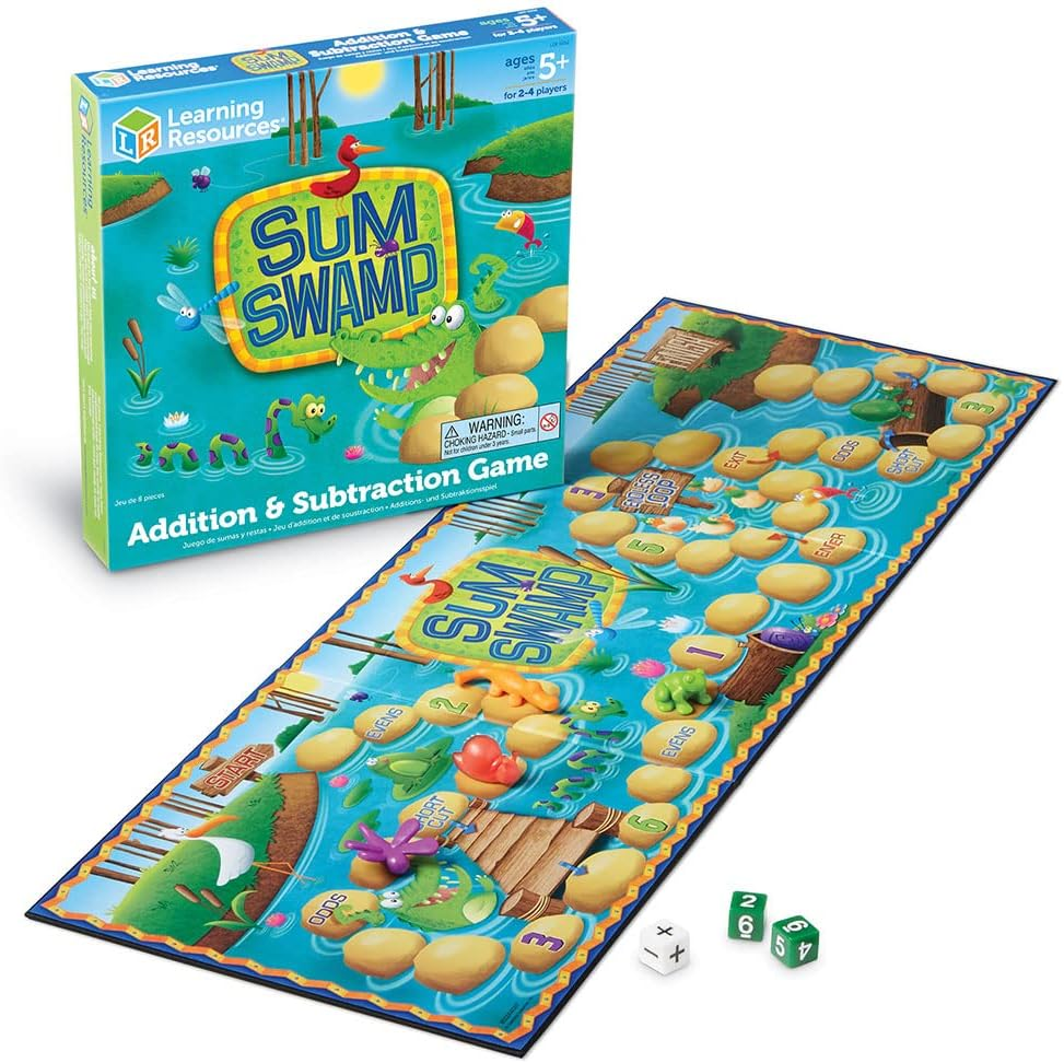 Sum Swamp Addition & Subtraction Game