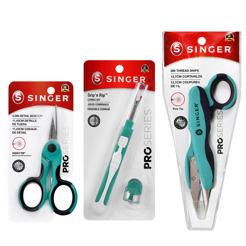 SINGER ProSeries™ Sewing Tool Kit, Scissors & Seam Ripper Bundle, 3 Count