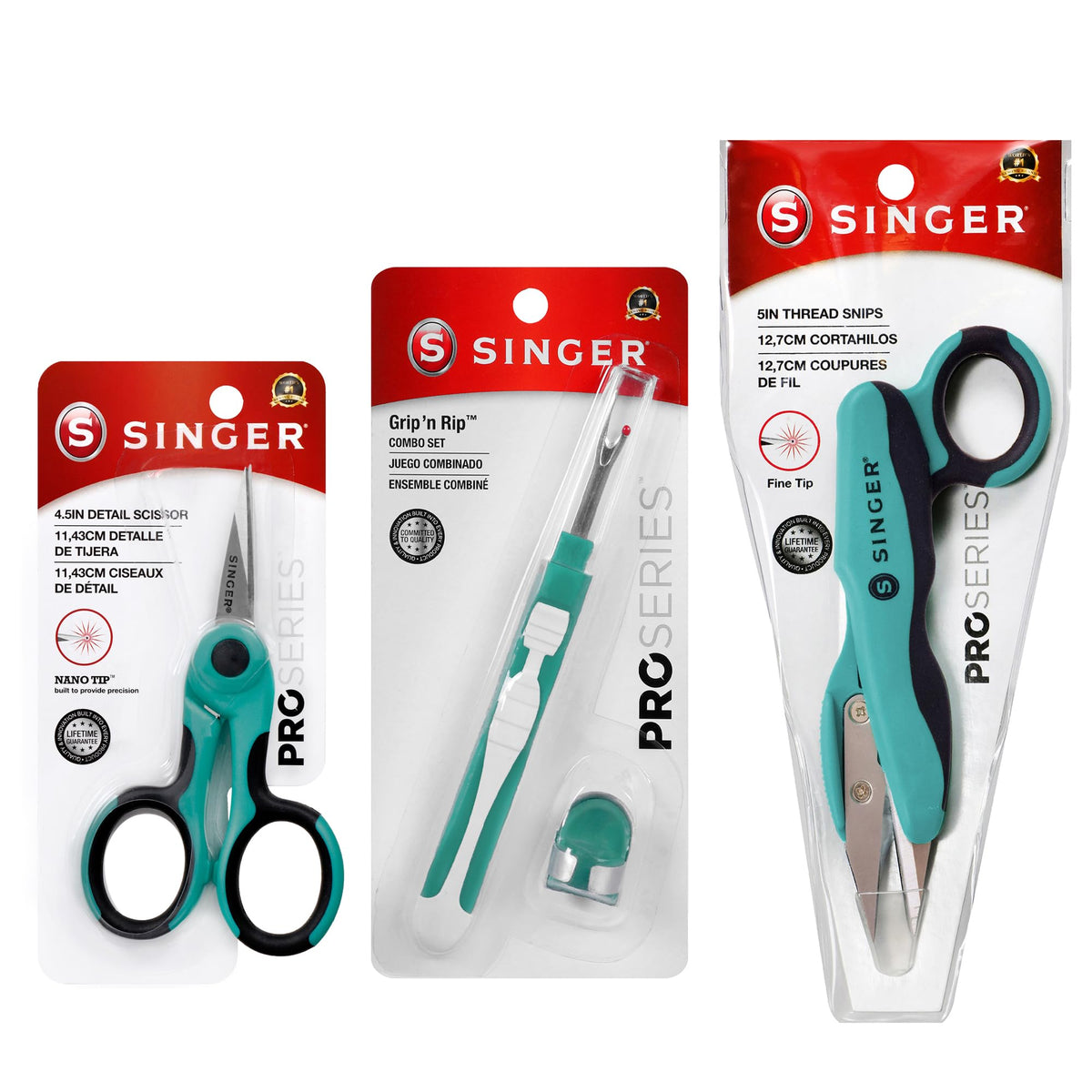 SINGER ProSeries™ Sewing Tool Kit, Scissors & Seam Ripper Bundle, 3 Count