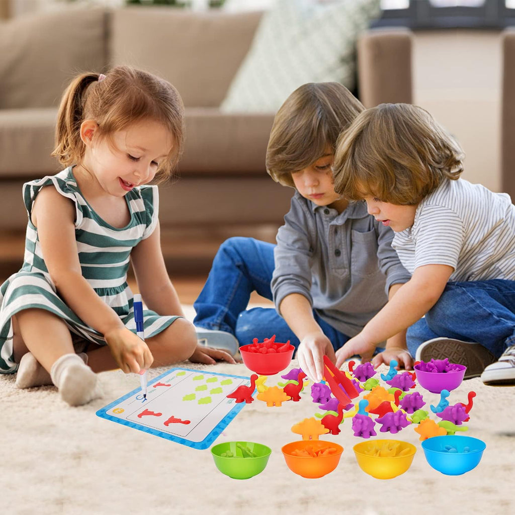Counting Dinosaurs Montessori