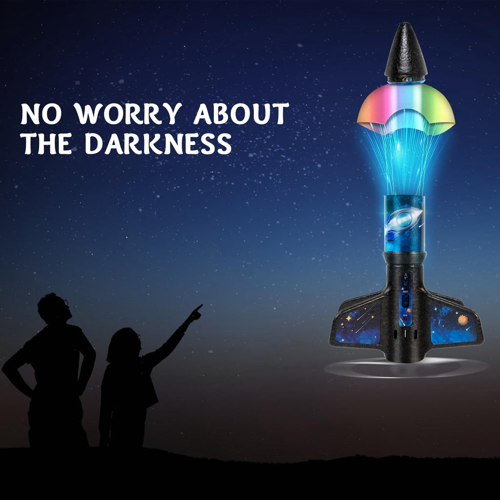 STEM Rocket Launcher for Kids -200 Feet of Flight Altitude, Auto Electric Rocket
