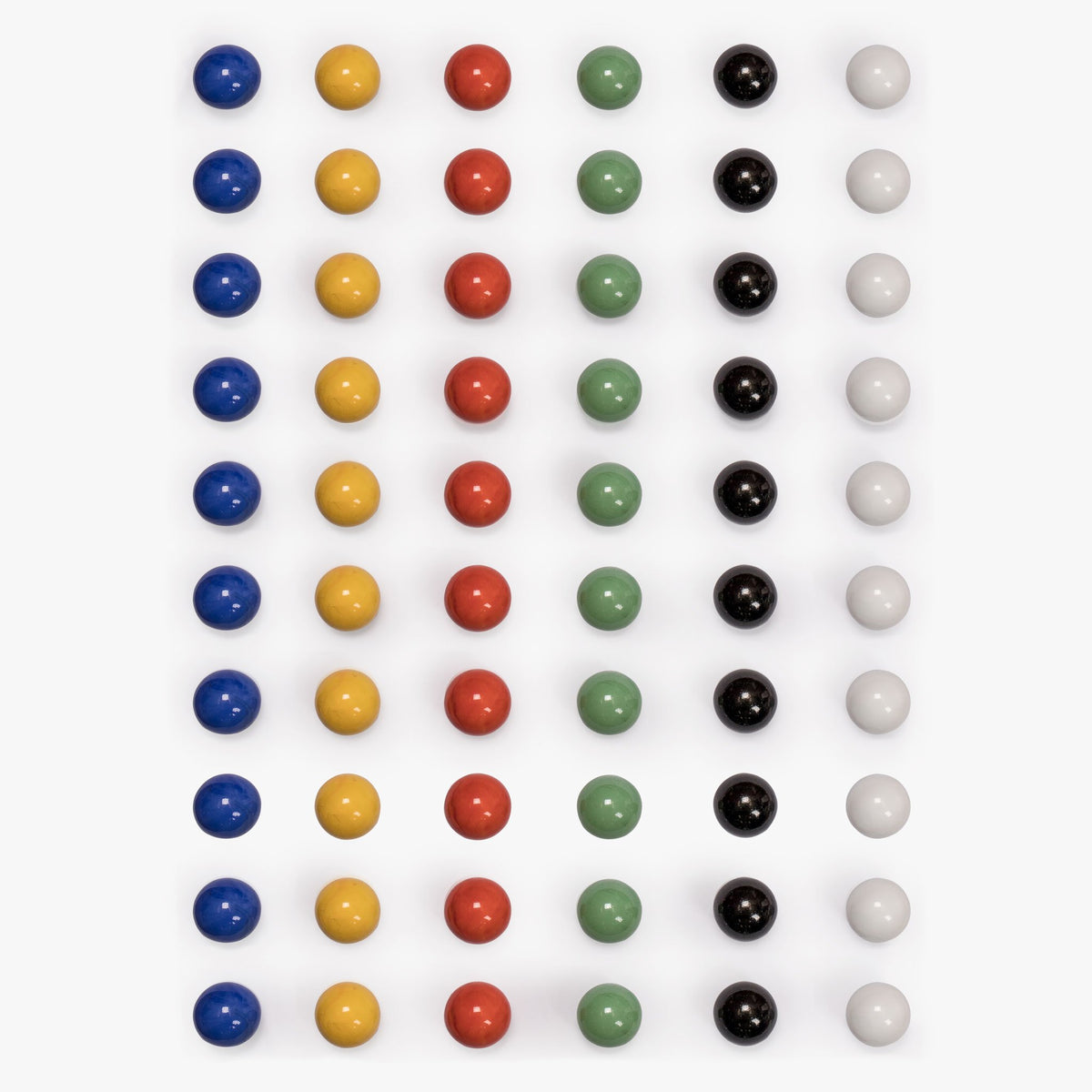 Chinese Checkers Marbles, 60 Pieces, Manipulatives, Supplies 16mm